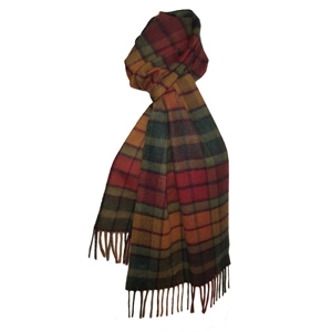 Plaid Scarves, Tartan Scarves, cashmere and lambswool