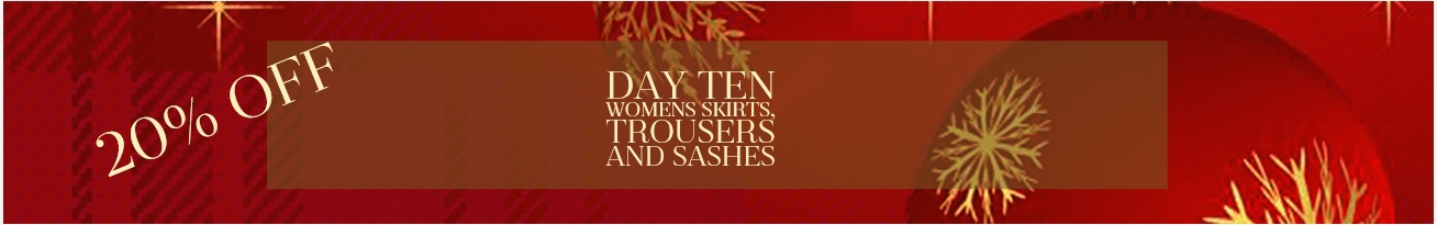 Women's Skirts, Trousers and Sashes
