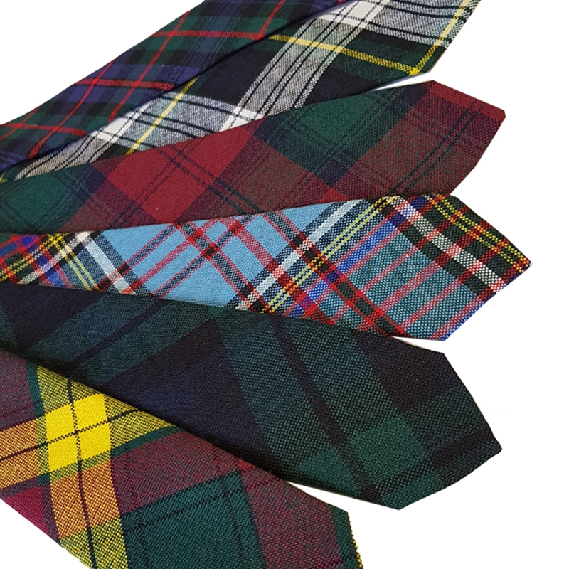 Boys Wool Tartan Ties