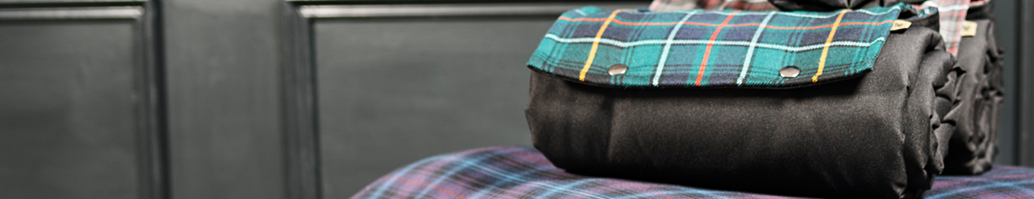 Tartan and Tweed Dog Travel Beds