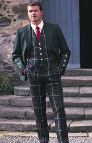 Scottish Mens Highland Clothes Finest Dress And Kilts Tartan Trousers Jacket
