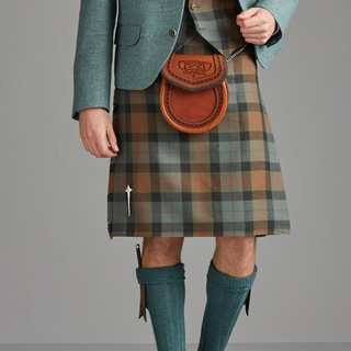 Scottish Mens Kilt Traditional Highland Dress MC Camouflage Combat Uniform Skirt 