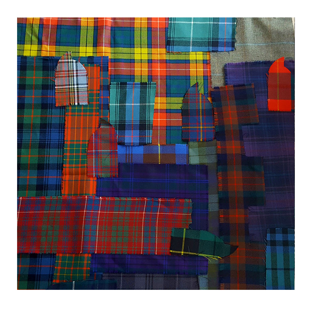 Tartan and Tweed Fabric Offcuts