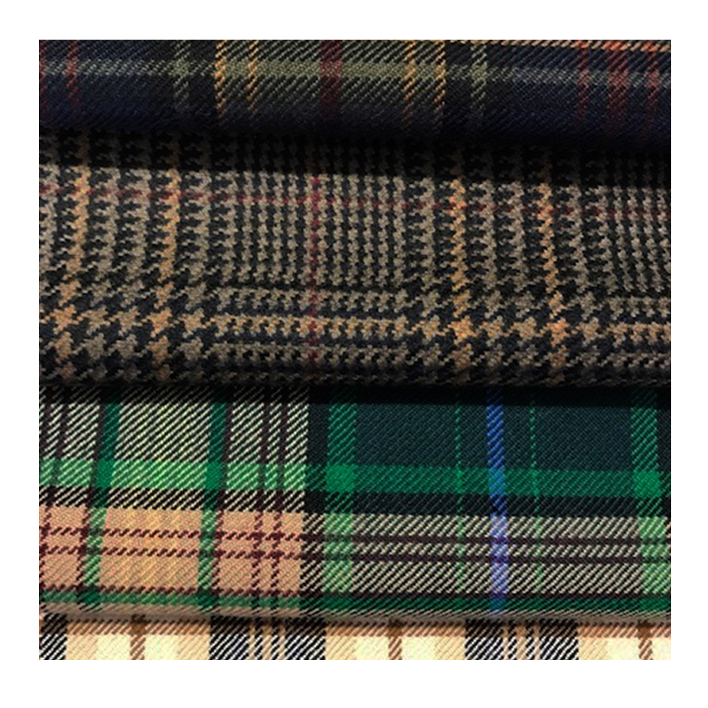 Tartan and Tweed Fabric Swatches