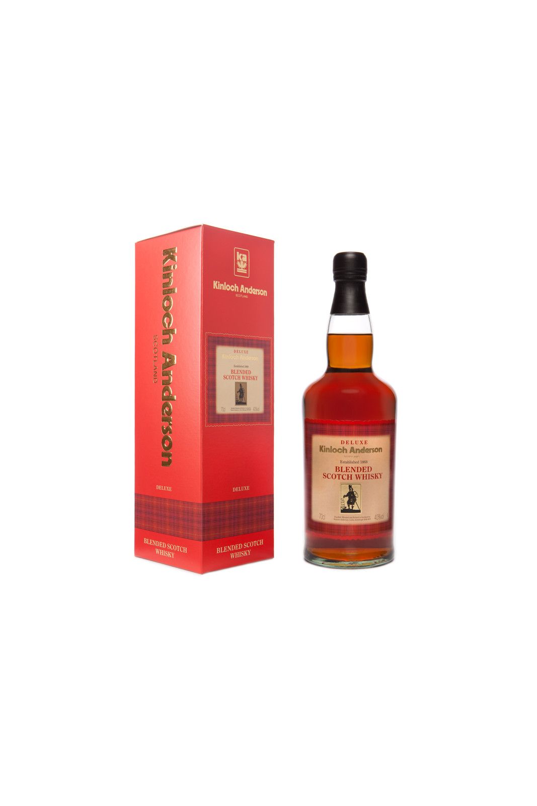 Kinloch Anderson Deluxe Blended Scotch Whisky - REDUCED TO CLEAR
