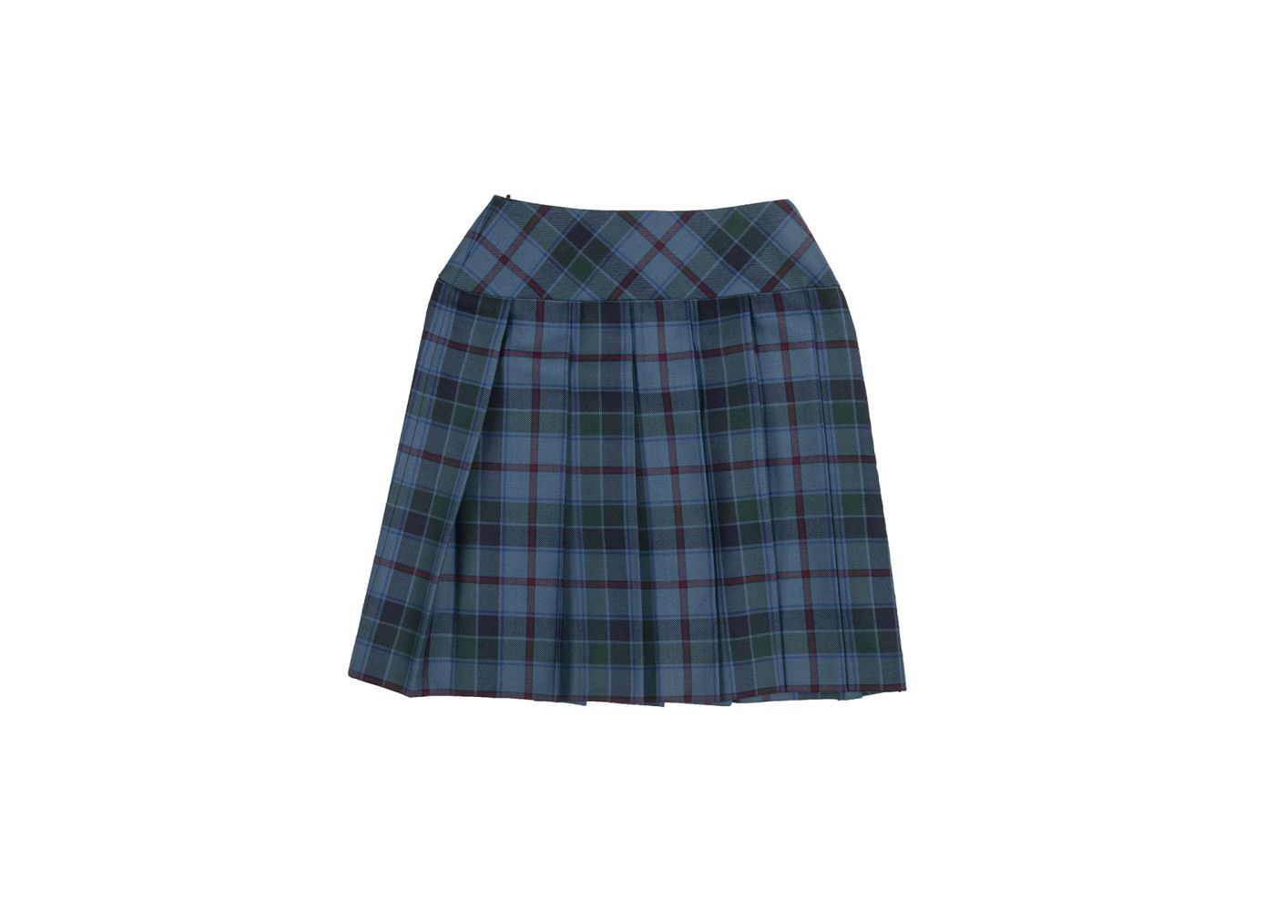 Hipster Pleated Skirt in Leith Tartan - Mini Length