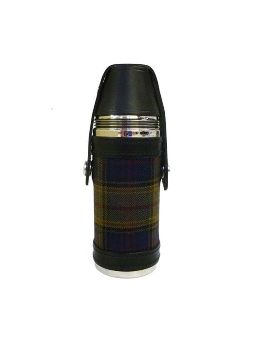 Kinloch Anderson Tartan Hunting Flask with cups 