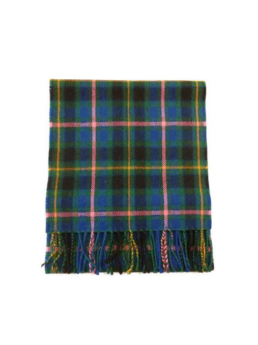Lambswool Scarf in Offaly County Tartan
