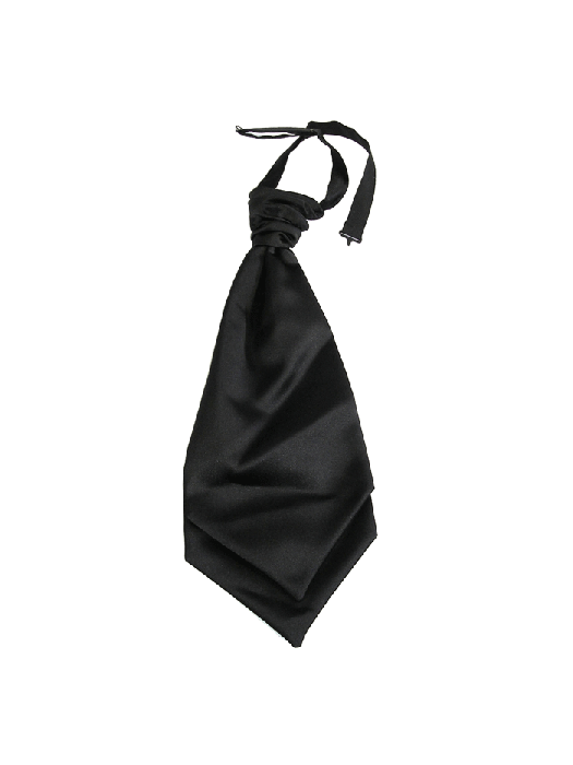 Scrunchie Cravat Black