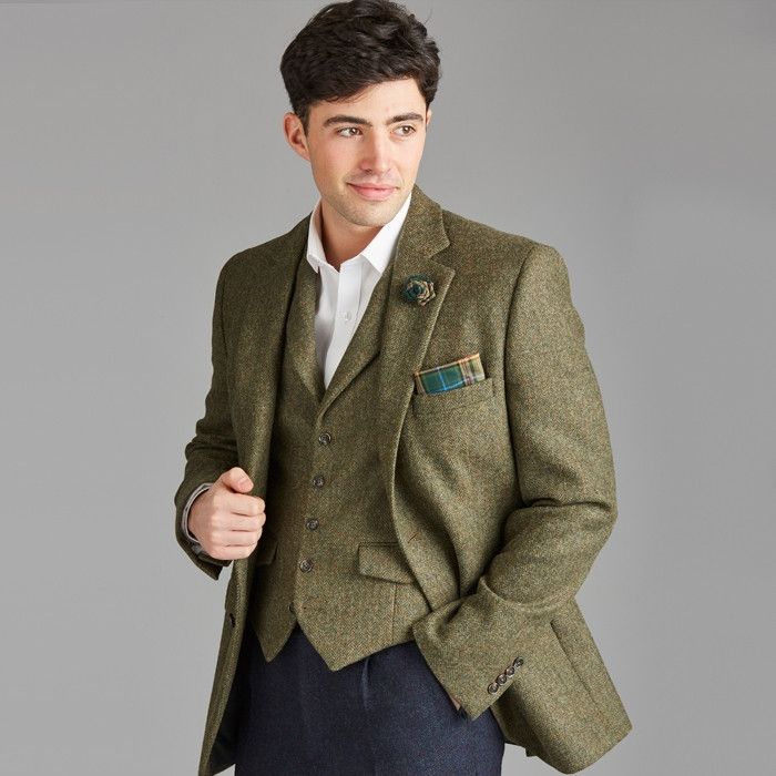 Tweed Blazer and Waistcoat