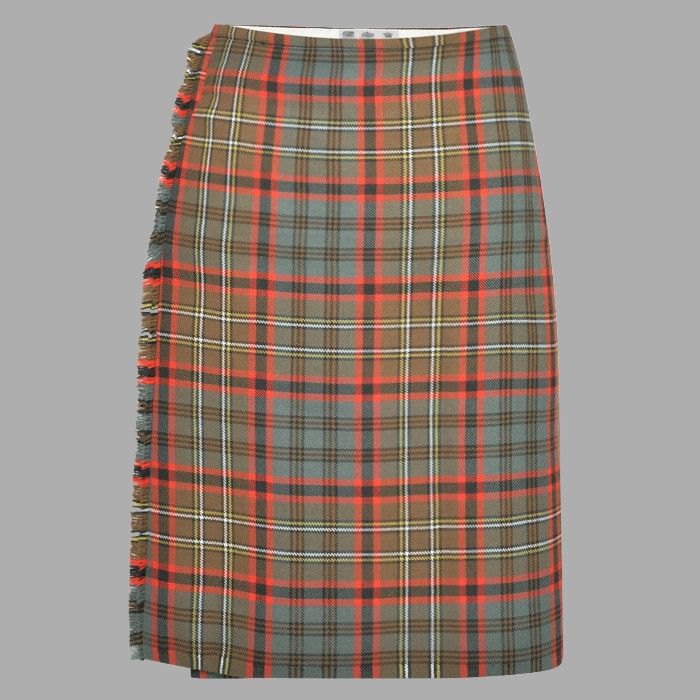 THE KINLOCH ANDERSON DELUXE KILT IN NICHOLSON HUNTING WEATHERED