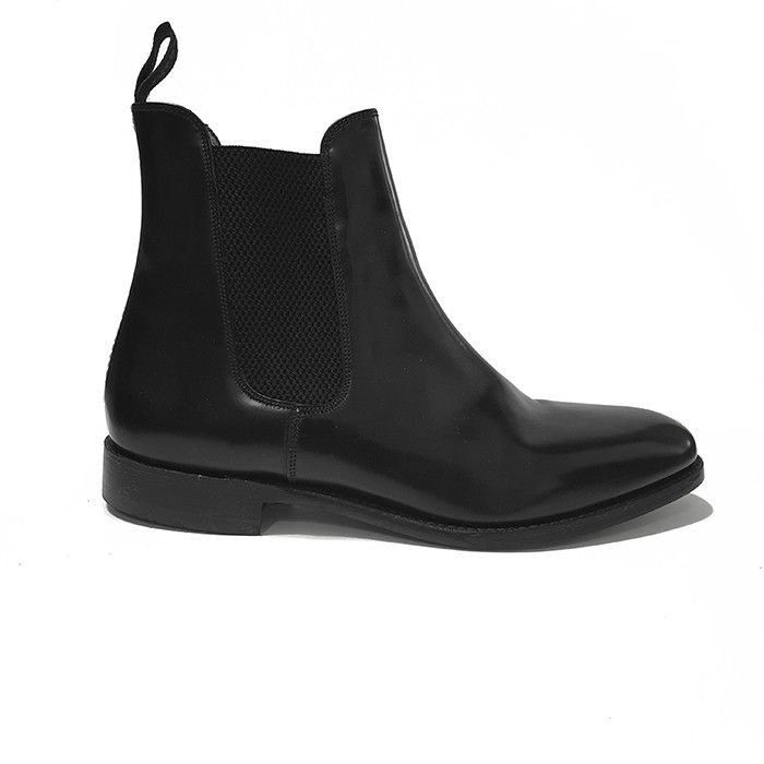 Loake Black Leather Chelsea Boot