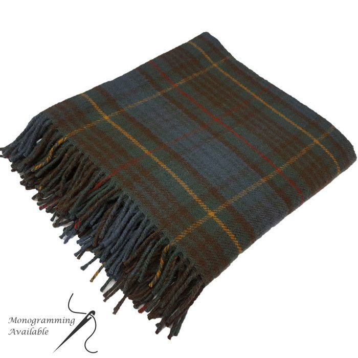 Pure New Wool Rug in Antique Hunting Stewart Tartan