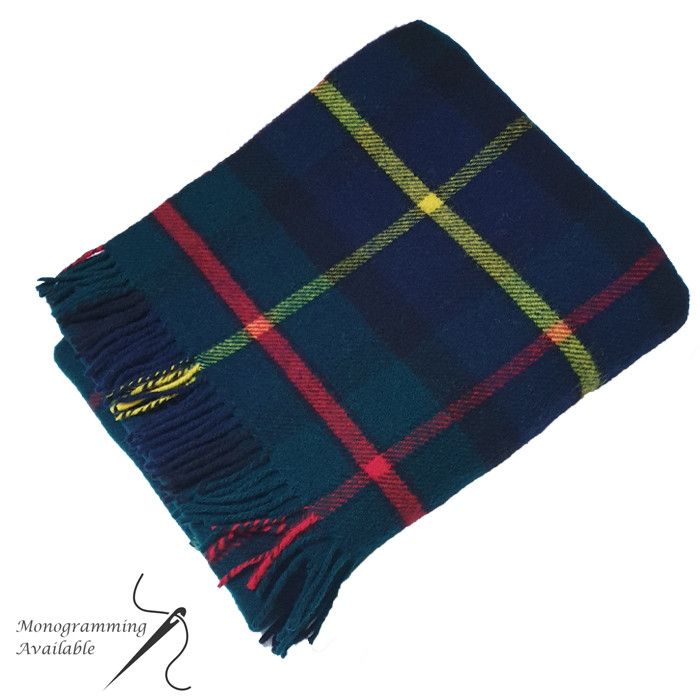 Pure New Wool Rug in MacLeod Hunting Tartan