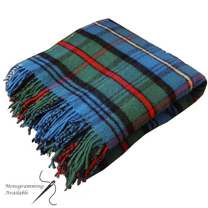Pure New Wool Rug in Robertson Hunting Tartan