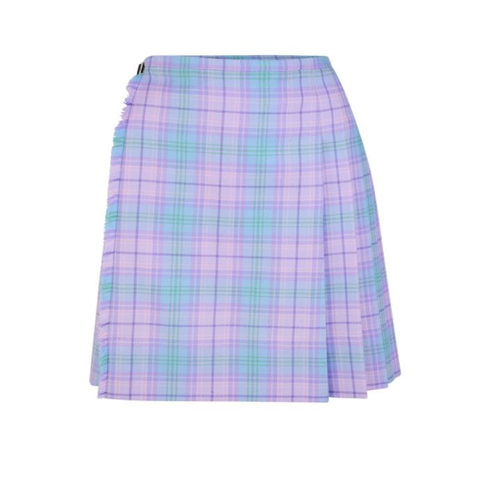 Hipster Kilted Skirt in Kinloch Anderson Romance Tartan