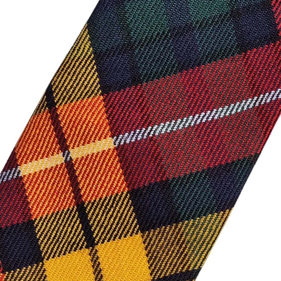 Buchanan Tartan Tie in Pure New Wool - Kinloch Anderson