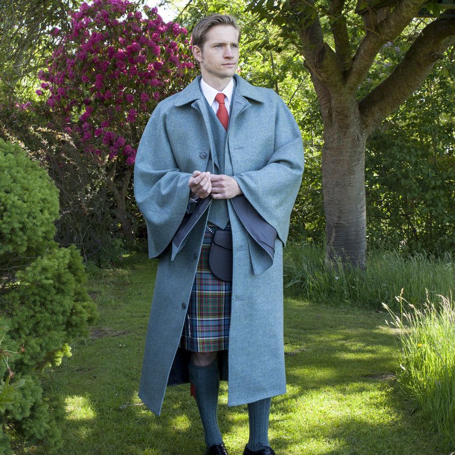 Inverness Cape in all tweed