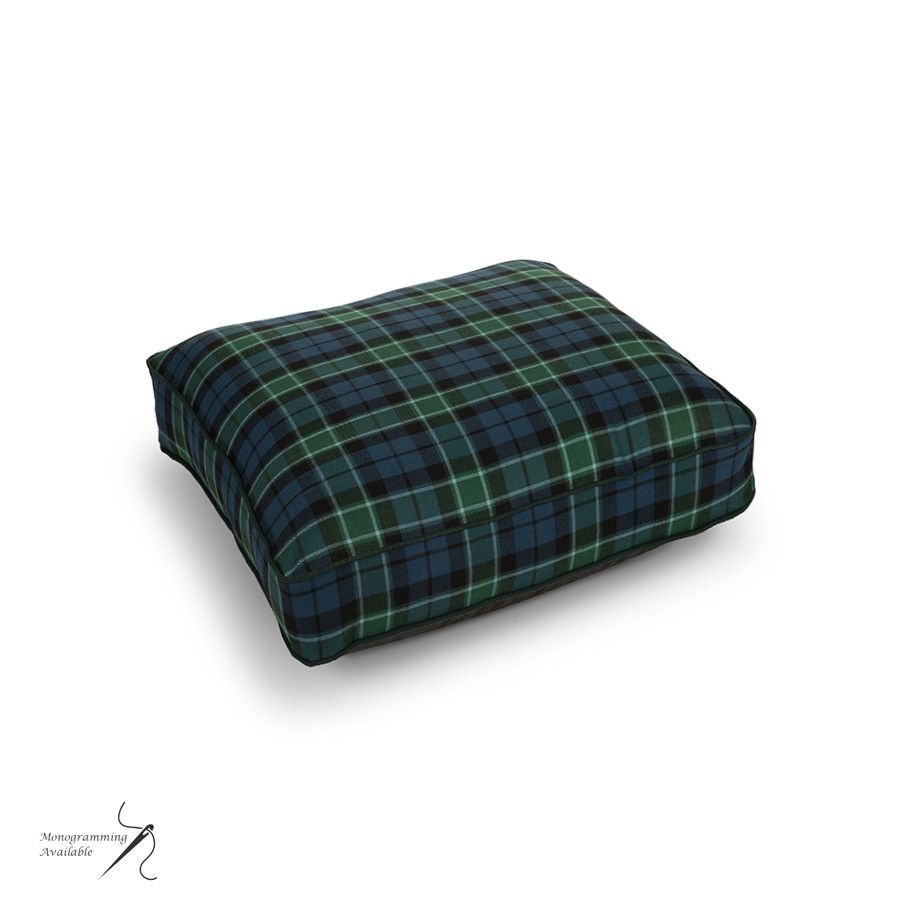Small Dog Bed in Washable Tartan - Made to Order