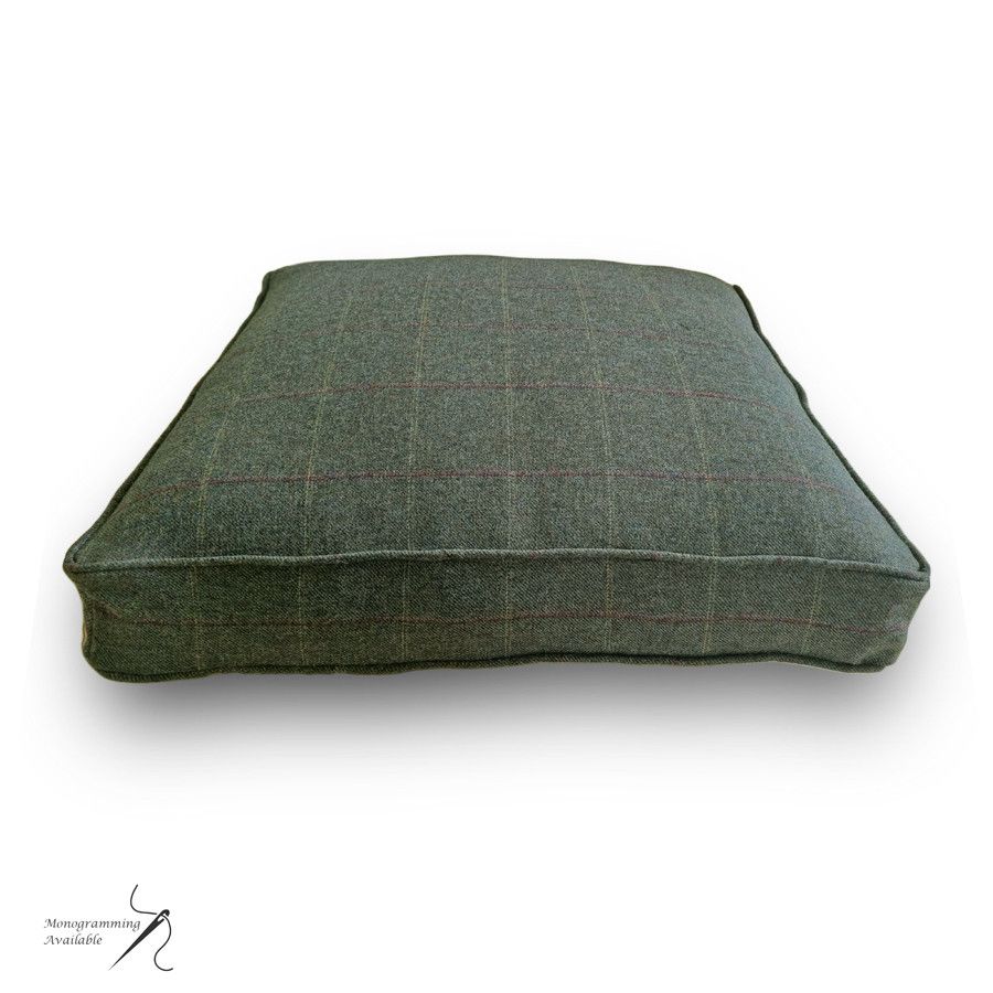 Small Dog Bed in Tweed - Made to Order 