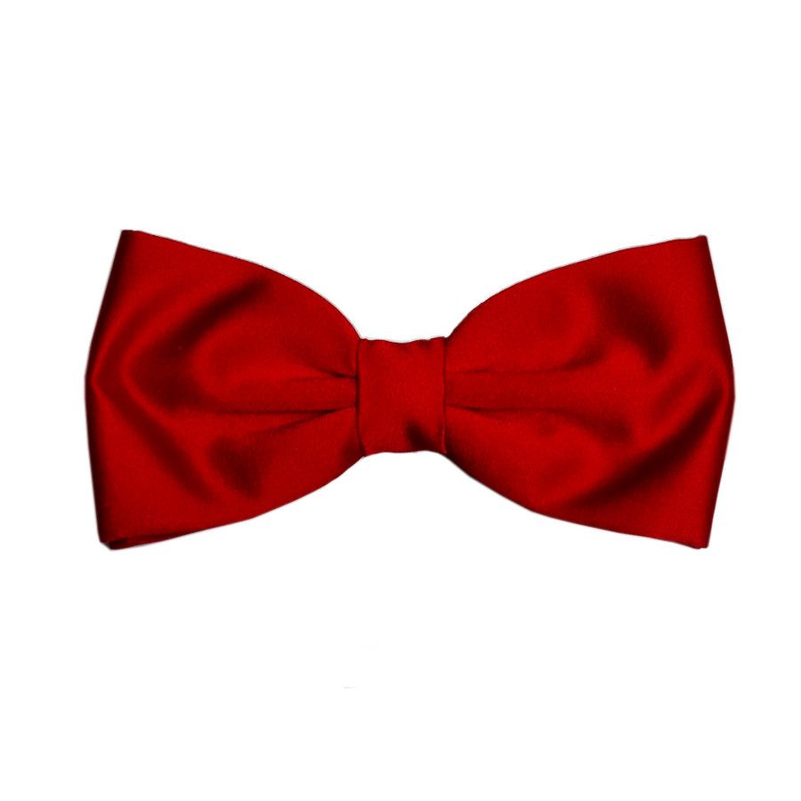 Pre Tied Bow tie, Scarlet Red