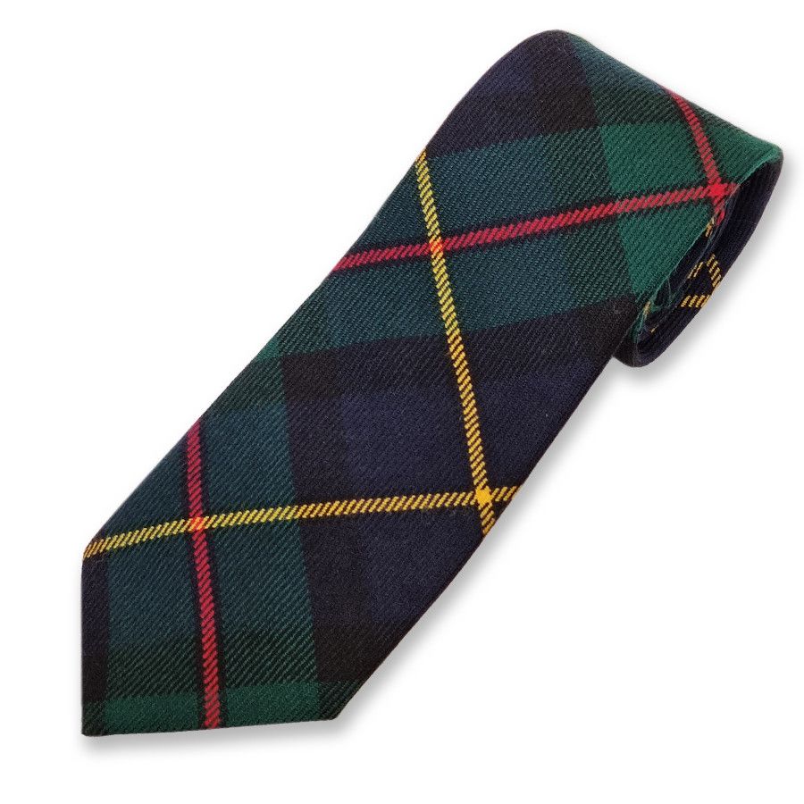 Macleod of Harris Tartan Tie in Pure New Wool