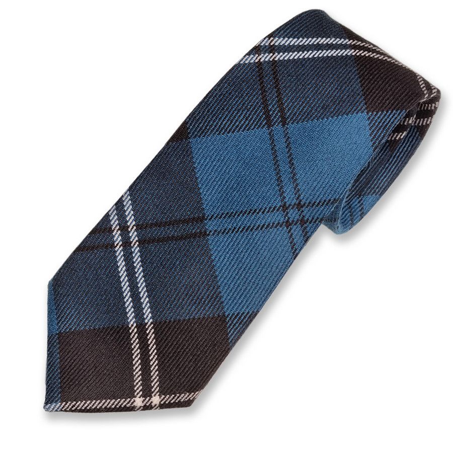 Ramsay Blue Tartan Wool Tie