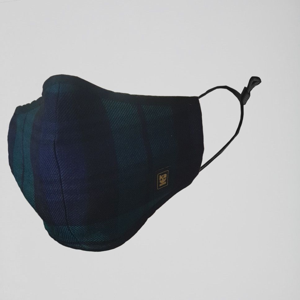 The Kinloch Anderson Tartan Face Mask in Polyviscose
