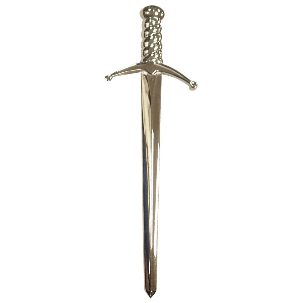 Sword Kilt Pin in Hallmarked Sterling Silver by Hamilton and Inches