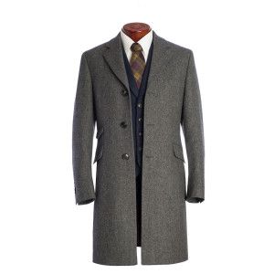 The Hislop Overcoat - Grey