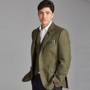 The Kinloch Tweed Jacket in Green