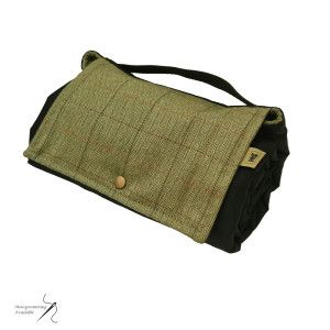 Small Dog Travel Bed in Tweed - Made to Order