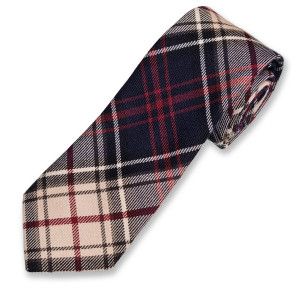 Kinloch Anderson Dress Sett Slim Wool Tartan Tie