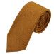 Gold Tweed Tie in Pure New Wool