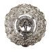 Clan Crest Fly Plaid Brooch in Pewter Finish