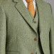 The Kinloch Anderson Day Kilt Jacket in Lovat Green Tweed