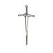 Hallmarked Sterling Silver open Celtic sword Kilt Pin
