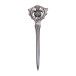 Thistle Kilt Pin in Antique Pewter