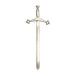 Sword Kilt Pin in Hallmarked Sterling Silver with Antique Finish