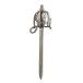 Basket-Hilted Claymore Kilt Pin in Antique Finish