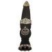 Celtic Design Clan Sgian Dubh in Pewter Finish with Stone