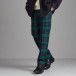 Kinloch Anderson Black Watch Tartan Trousers - Straight Waistband