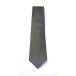 Wedding Tie in Pure Silk Silver Grey in Birdseye Check design