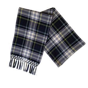 3 Knot Evening Sash with join in Gordon Dress Tartan in Fine Wool length 90"