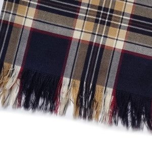 Evening Sash in Stewart Navy Tartan in Fine Wool length 90"