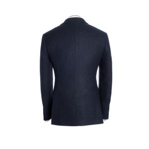 The Cairngorm Highland Jacket in Midnight Ocean Back