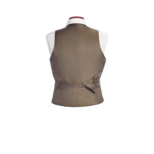 The Kinloch Tweed Waistcoat in Green Check