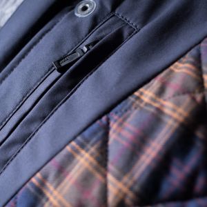 The Colinton Military Wax Jacket - Navy Blue - REDUCED TO CLEAR