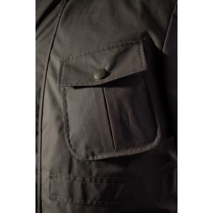 The Colinton Military Wax Jacket - Green - REDUCED TO CLEAR