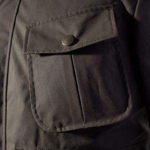 The Colinton Military Wax Jacket - Green - REDUCED TO CLEAR